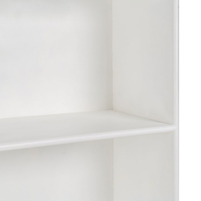 Librairie BERET Blanc Bois d'épicéa 80 x 40 x 175 cm