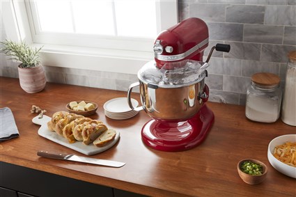 Kitchenaid 5KSMBLPS - Tapa Functional - Couvercle Anti-Éclaboussures Transparent pour Robot Culinaire