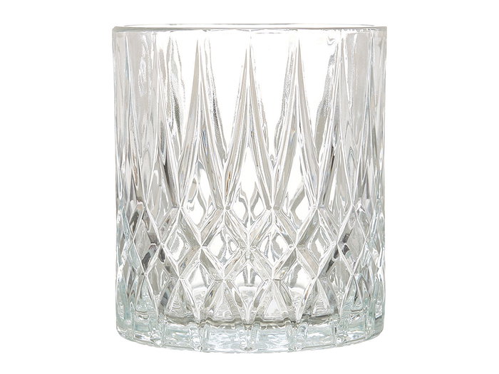 Vivalto Verre à Whisky Rombos 330 ml Cristal Transparent 8x9 cm (Set de 48)