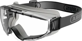 ABUS PROTEO - Lunettes de protection intégrales - Verres transparents teintés noirs/gris velours