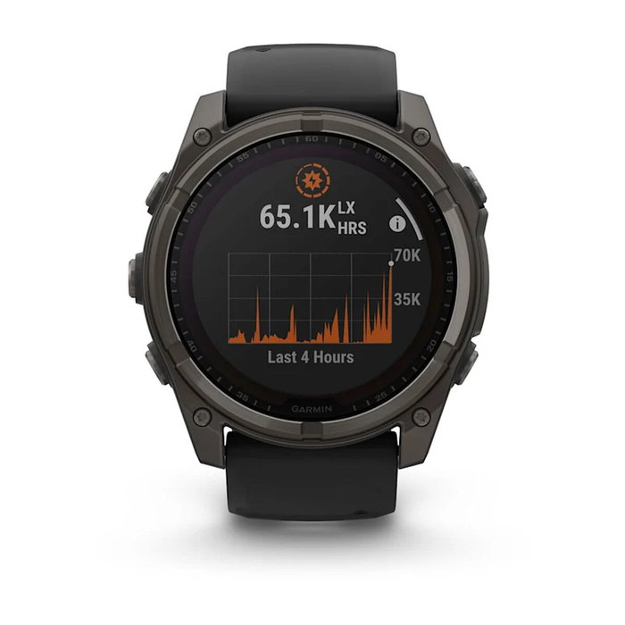 Montre intelligente GARMIN 010-02907-11 Noir Titane 1,4" 51 mm Ø 50 mm