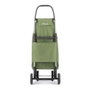 Rolser i-max MF Chariot de courses pliant 4 roues 43 L aluminium caqui avec crochet multifonction