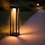 Balise LED Solaire 2700K IP65 4000mAh avec Télécommande [HO-SOLARLAWNLIGHT-04]