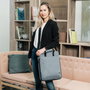 Dicota Eco MOTION - Sac à dos et sac bandoulière 2-en-1 pour PC portable 13-15.6" et tablette 12.9" - 600Dx400D rPET polyester - Bleu denim