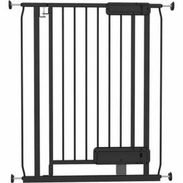 Ingenuity Barrière de sécurité ouverture main ou pied, 73-80 cm, Noir