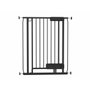 Ingenuity Barrière de sécurité ouverture main ou pied, 73-80 cm, Noir