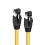 MicroConnect Câble réseau CAT8.1 S/FTP 0,50m Jaune LSZH AWG 24