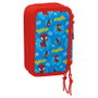 Fourre-tout Spider-Man Bleu Rouge 12,5 x 19,5 x 5,5 cm 37 Pièces