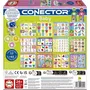 Educa Conector Baby, Jeu éducatif pour enfants dès 2 ans, Livre interactif avec stylo son et lumière, 65 questions sur 12 thèmes (couleurs, formes, animaux)