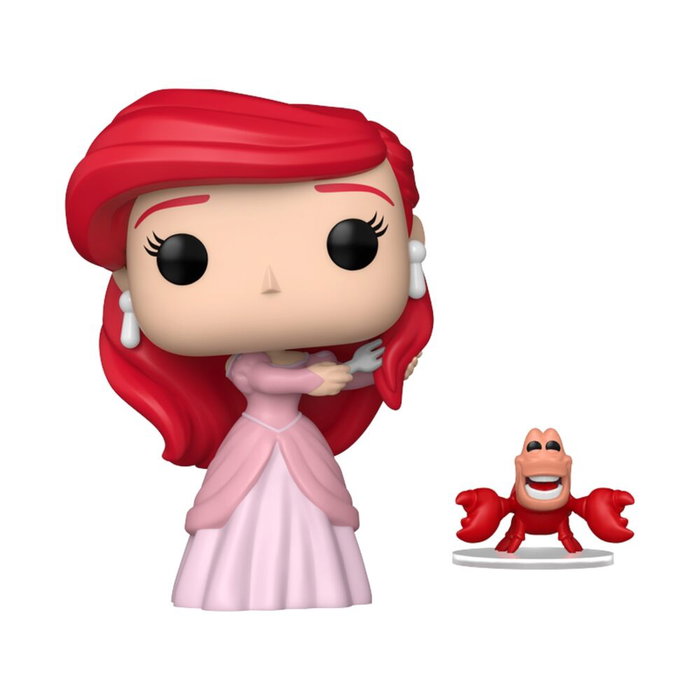 Funko La Petite Sirène POP! Vinyl figurine S3 – Ariel avec Sebastian 9 cm