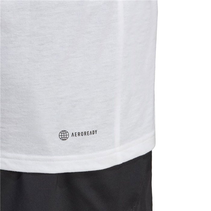 T-shirt à manches courtes homme Adidas Train Essentials Blanc L