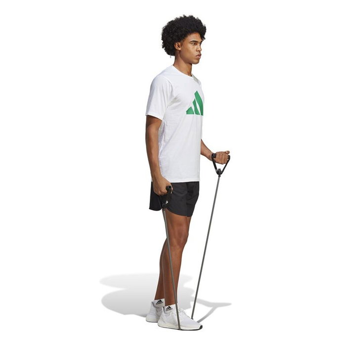 T-shirt à manches courtes homme Adidas Train Essentials Blanc L