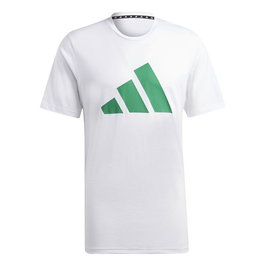 T-shirt à manches courtes homme Adidas Train Essentials Blanc L
