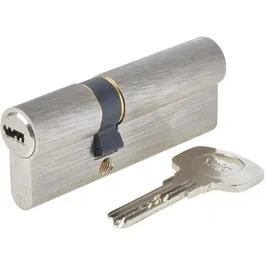 YALE Cylindre de serrure Série 1000+ débrayable 30x50 mm, 6 goupilles, protection anti-perçage et anti-crochetage avec 4 clés réversibles