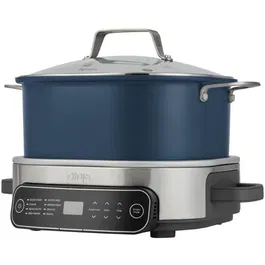 Ninja Foodi MC1101EU - Multicuiseur 8-en-1 avec mijoteuse, cuiseur à riz et cuiseur vapeur - 6 Litres - 8 programmes de cuisson