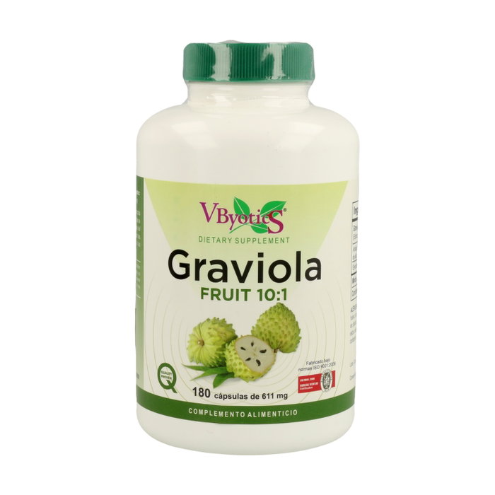 VBYOTICS Graviola Fruit 10:1 180 capsules