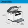 HP M234sdn LaserJet - Imprimante Multifonction Noir et Blanc 29 ppm, Impression, Copie, Numérisation, Recto-Verso Auto, HP Smart, Chargeur Auto