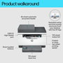 HP M234sdn LaserJet - Imprimante Multifonction Noir et Blanc 29 ppm, Impression, Copie, Numérisation, Recto-Verso Auto, HP Smart, Chargeur Auto