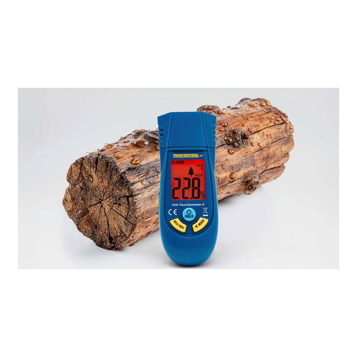 Pancontrol Medidor de humedad pour bois matériaux construction et papier LCD rétroéclairé 2-40% 1.5-30% 5-75%