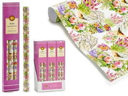 Acorde Lot de 3 Feuilles Parfumées Violette 2,8 x 43,5 x 8 cm (Set de 24)