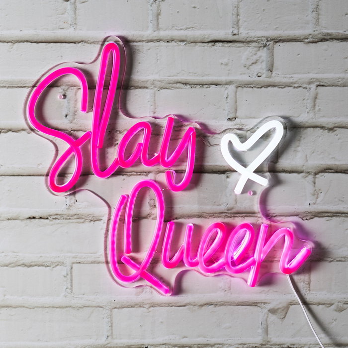 The Concept Factory DECO NEÓN LED USB SLAY QUEEN