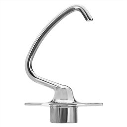 Kitchenaid 5KSM5THDHSS Crochet pétrin en acier inoxydable pour batteur sur socle, compatible lave-vaisselle