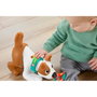 Fisher-Price Perrito Gatea Y Juega Conmigo Hgy57 - Jouet d'éveil interactif pour bébé, chien qui rampe avec lumières et musique, de 6 mois et plus