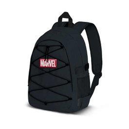 Marvel Mochila Fight Pro MV 44x31x20cm Sac à Dos Urbain Léger Polyester Noir