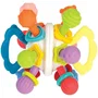 Nuby Anneau de dentition Twist Ball Multicolore avec hochet