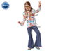 Déguisement Hippie Enfant Multicolor 10-12 Ans