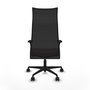 Piqueras y Crespo Chaise de Bureau Albacete XL Rose et Noir
