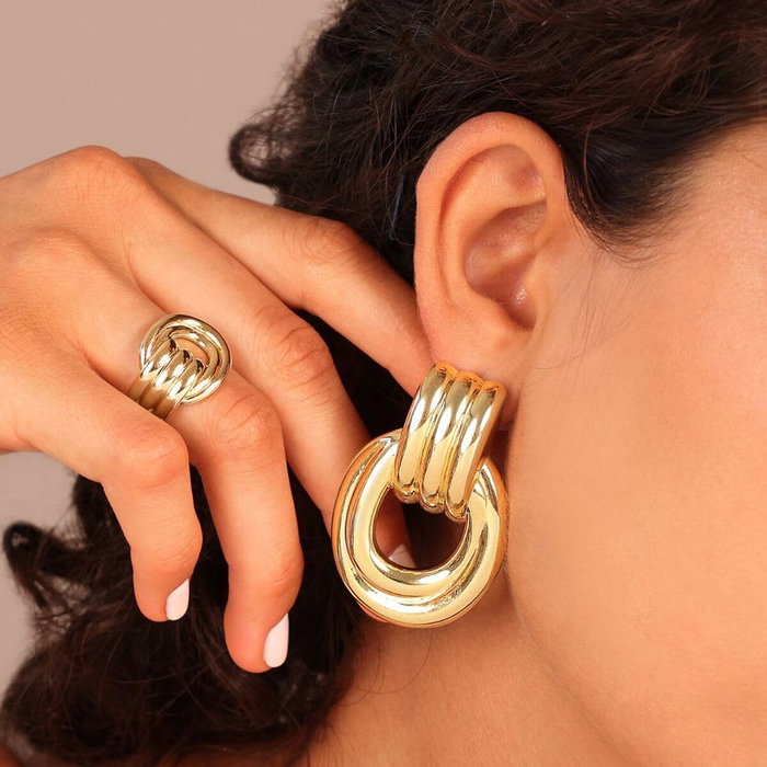 Bague Femme Etrusca WSET00805.YG-16 Doré 16
