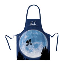 E. Poster Delantal E. Packaging Carton Tablier de cuisine E.T. L'Extraterrestre avec emballage en carton