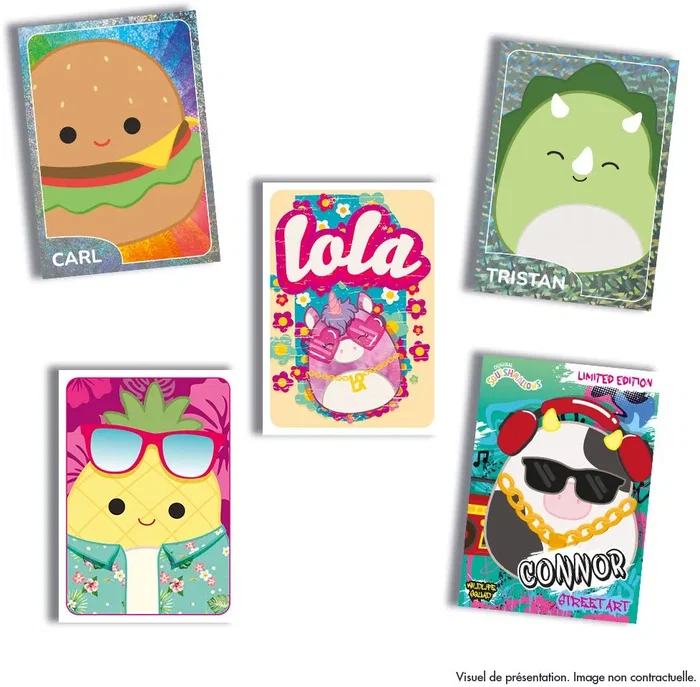 Panini Squishmallows Boîte de 36 pochettes - 180 stickers PAN8051708005752