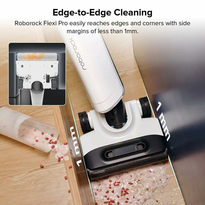 Roborock Flexi Lite Aspirateur sans fil sec et humide 17 000 Pa