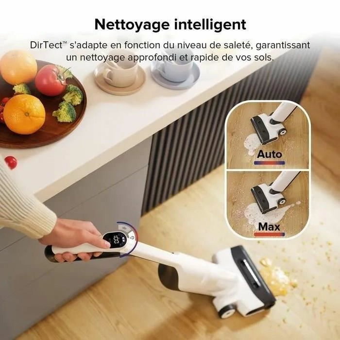 Roborock Flexi Lite Aspirateur sans fil sec et humide 17 000 Pa