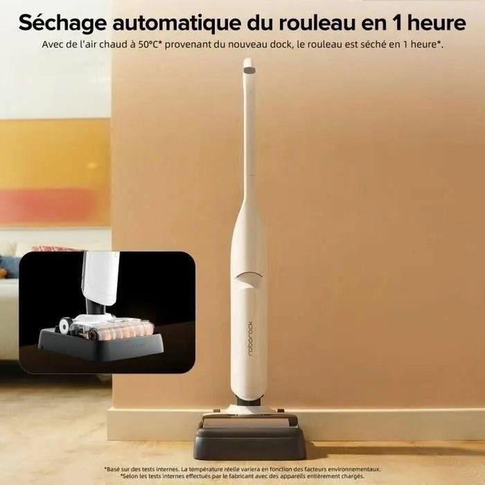 Roborock Flexi Lite Aspirateur sans fil sec et humide 17 000 Pa