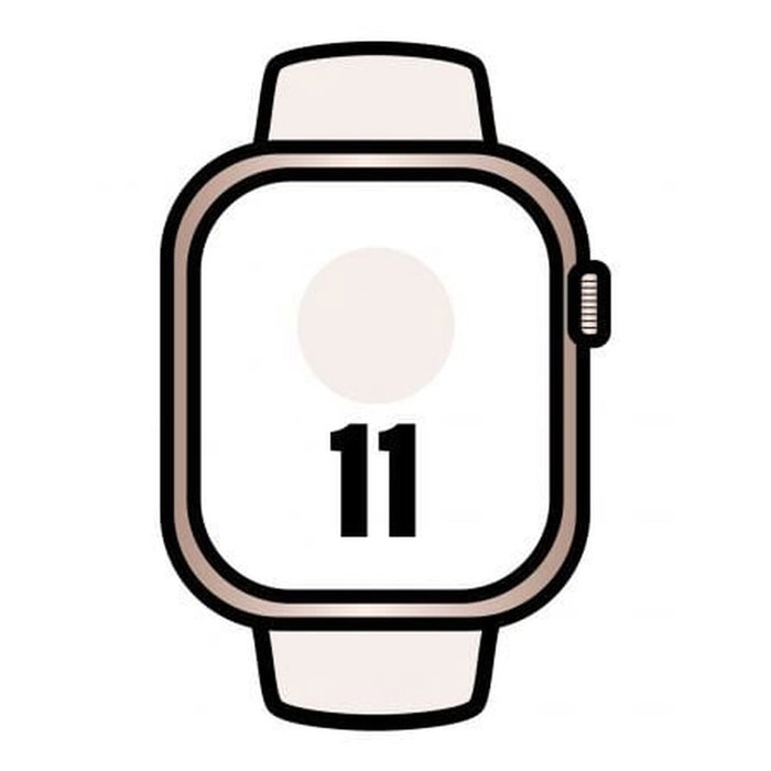 Apple Watch Series 11 GPS + Cellular 46 mm Aluminium Or Rose Apple Watch Series 11 GPS + Cellular 46 mm Aluminium Or Rose