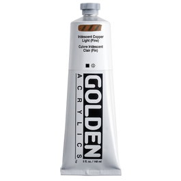 Golden Peinture Acrylique Heavy Body Iridescente Cuivre Clair (Fin)