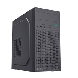 Coolbox Boîtier PC Micro ATX M680 Noir avec USB-C 3.2 et Alimentation 500W