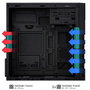 Coolbox Boîtier PC Micro ATX M680 Noir avec USB-C 3.2 et Alimentation 500W