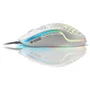 Yenkee YMS 3030WE Souris de Jeu SHOTGUN, Ultra Légère 75g, 6400 DPI, Rétroéclairage RVB, 7 Boutons Programmables, Capteur IC 6651, USB