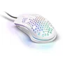 Yenkee YMS 3030WE Souris de Jeu SHOTGUN, Ultra Légère 75g, 6400 DPI, Rétroéclairage RVB, 7 Boutons Programmables, Capteur IC 6651, USB