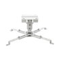 Support universel pour vidéoprojecteur plafond et mural extensible blanc rotation 360° inclinaison 10° charge 15 kg - Phoenix technologies