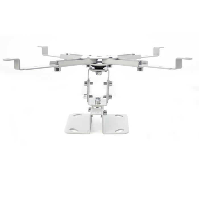 Support universel pour vidéoprojecteur plafond et mural extensible blanc rotation 360° inclinaison 10° charge 15 kg - Phoenix technologies Support universel pour vidéoprojecteur plafond et mural extensible blanc rotation 360° inclinaison 10° charge 15 kg - Phoenix technologies