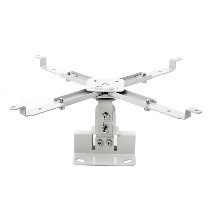 Support universel pour vidéoprojecteur plafond et mural extensible blanc rotation 360° inclinaison 10° charge 15 kg - Phoenix technologies Support universel pour vidéoprojecteur plafond et mural extensible blanc rotation 360° inclinaison 10° charge 15 kg - Phoenix technologies
