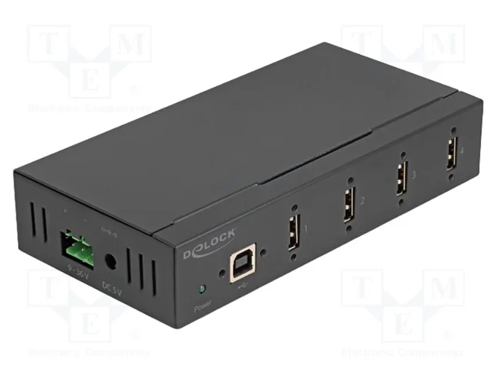 DELOCK Hub USB 2.0 - 7 ports, noir DELOCK Hub USB 2.0 - 7 ports, noir