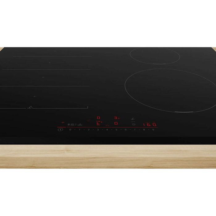 Bosch PIX631HC1E Serie 6 Table de cuisson à induction 60 cm, 4 foyers, Noir