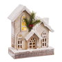 Décoration lumineuse Naturel Maison Église 21 X 9 X 25 CM