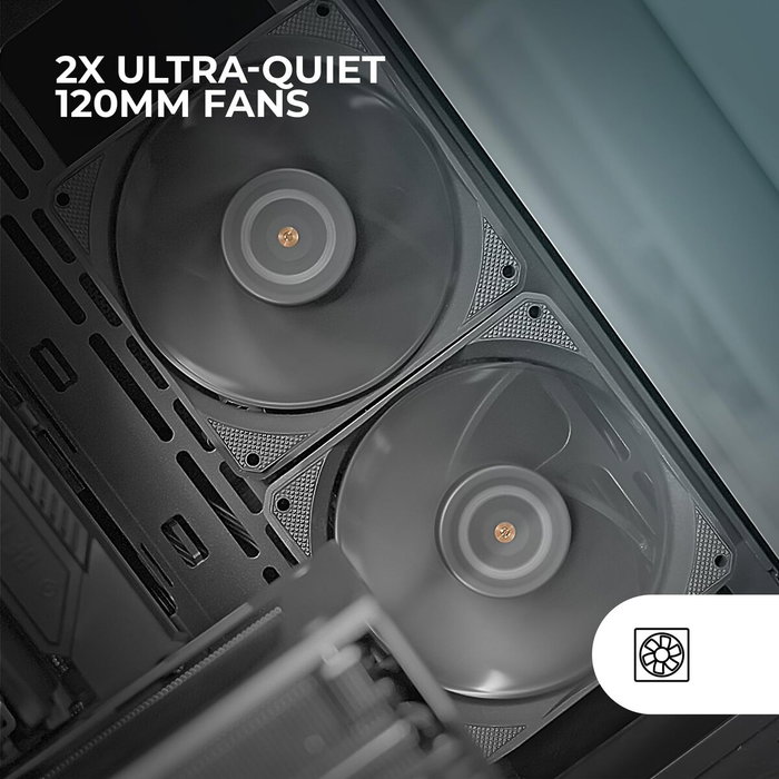 Ventilateur CPU Mars Gaming MFNCLX2 Ø 12 cm